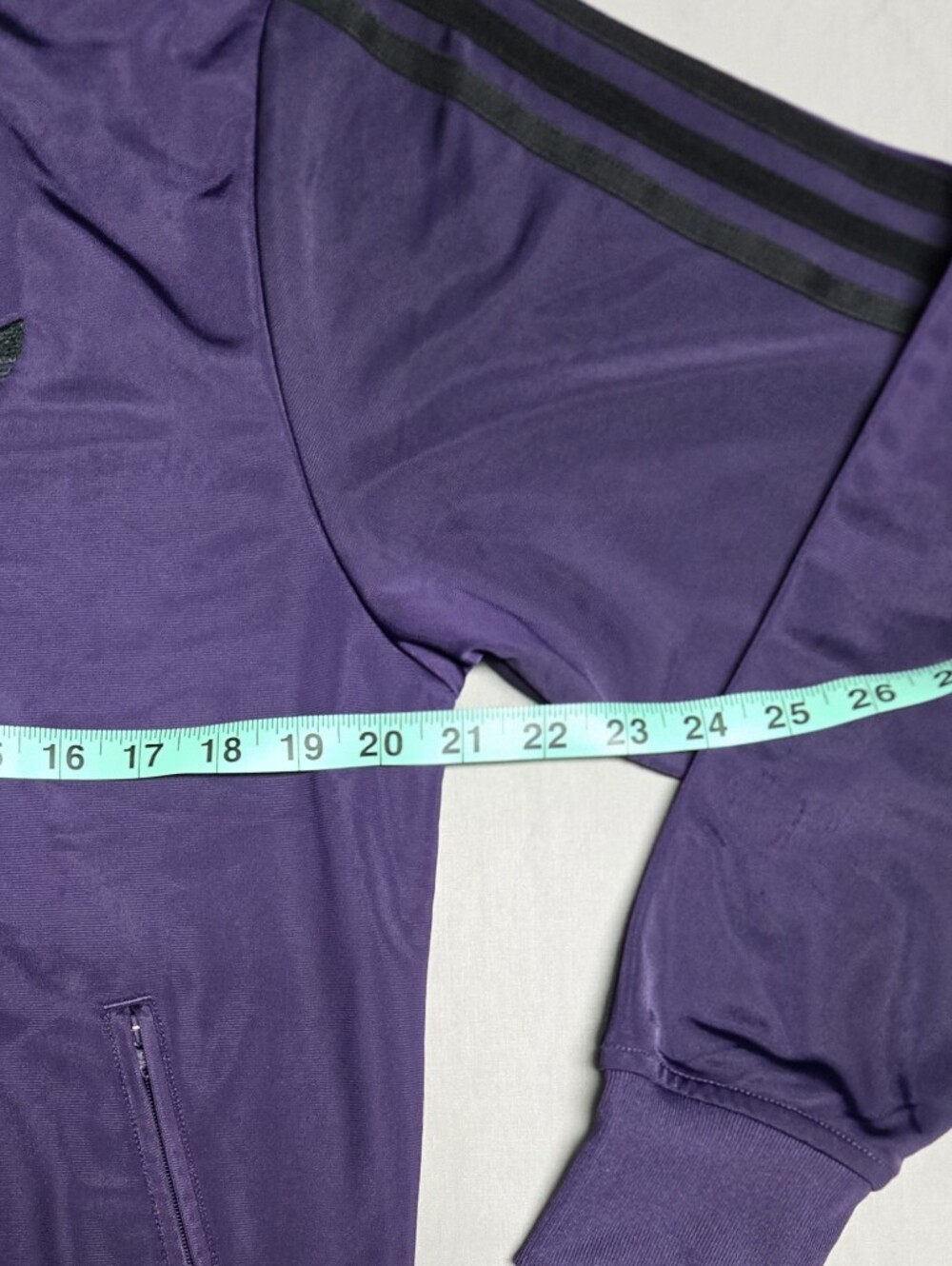 Adidas Adicolor Classic Firebird Track Top W's Size M Purple Black - Picture 4 of 8